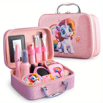 15-delige Unicorn Cosmetica Speelset – Make-up Speelgoed voor Kinderen 3+ Jaar