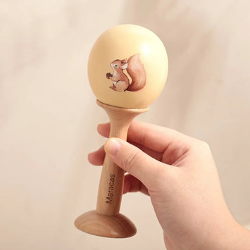 Montessori houten muziekinstrumenten set voor baby’s – educatief speelgoed