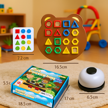 Montessori sorteerbeer speelgoed voor peuters