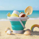 11-delige strandset zand- en waterspeelaccessoires blauw voor kinderen