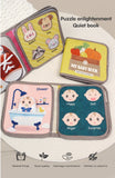 Montessori Stoffen Busy Book – Educatief Activiteitenboek voor Baby’s en Peuters (0-4 jaar)