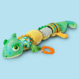 Interactieve babyknuffel voor zintuiglijke stimulatie
