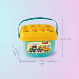 Educatieve baby puzzel met blokjes