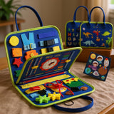 Montessori Busy Board – Educatief Activiteitenboek voor Peuters (3-6 Jaar) – Motoriek & Zelfstandigheid